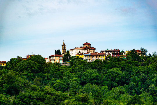 medieval village of monteviale form below