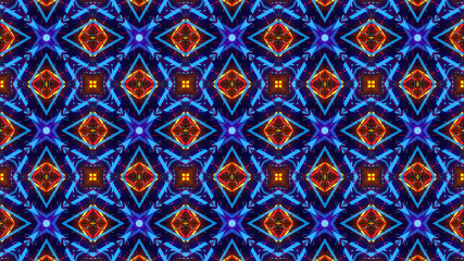 Pattern Light Neon Background