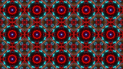 Pattern Light Neon Background