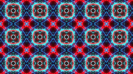 Pattern Light Neon Background