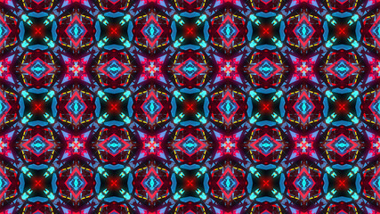 Pattern Light Neon Background