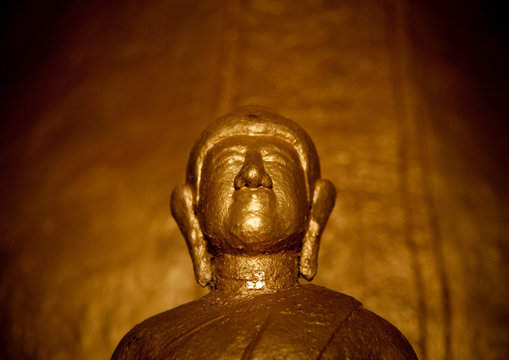 Buddha in pha that sikhottabong, Thakhek, Laos