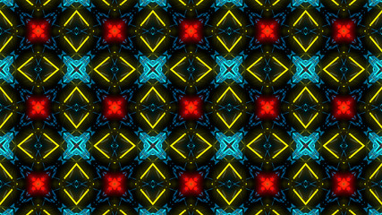 Pattern Light Neon Background