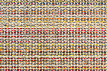 Multicolored knitted fabric background texture. Сolorful fabric with a pattern, Fragment colored...