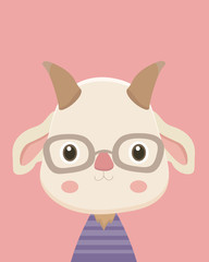 Cute goat.