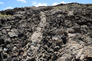 coulée de lave de Lanzarote