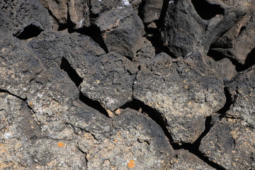 coulée de lave de Lanzarote