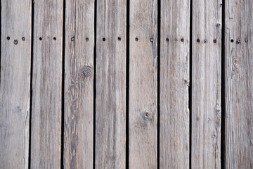 Old wood background, grey vintage wooden table surface