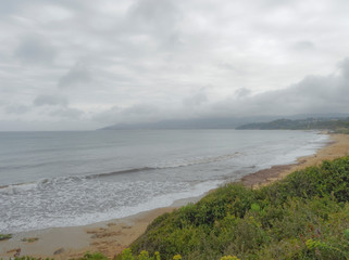 Provence-Var-côte-d'Azur. Sentier littoral de la plage de Gigaro au cap Lardier