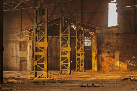 Abandoned Ursus factory in Warsaw.