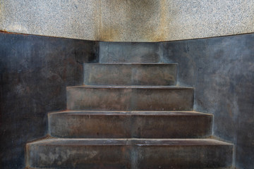 Treppenstufen nach oben