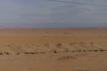 views on the atacama desert in peru