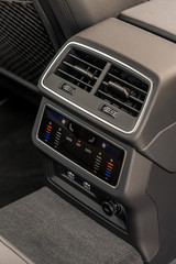 Fototapeta premium Top executice car air conditioner digital controls