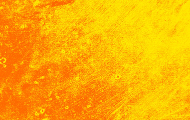 yellow orange paint background texture with grunge brush strokes