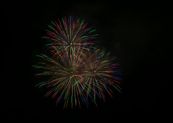 打ち上げ花火　割物