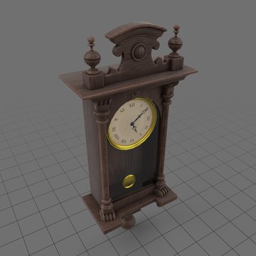 Vintage pendulum clock