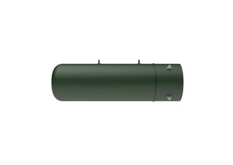 Aerial Bomb on white background. 3d illustration