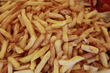 french fries background