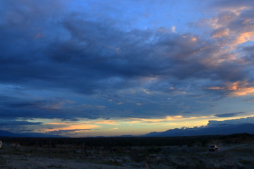 atardecer
