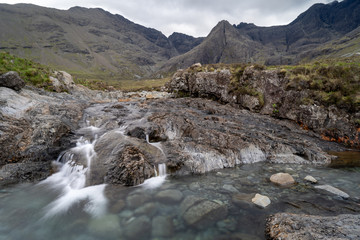 Isle of Skye Schottland Wasserfall
