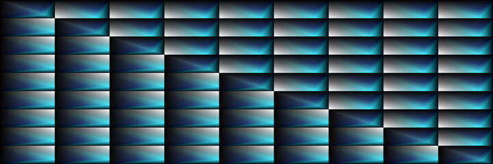 Fototapeta premium Digital Art, abstract three-dimensional objects with soft lighting, Germany