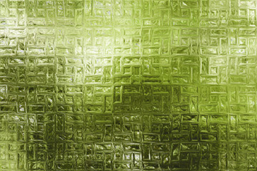 green colored window decor glass 