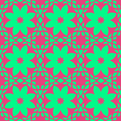 seamless floral pattern with flowers