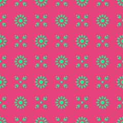 Spring beautiful flower pattern, seamless texture