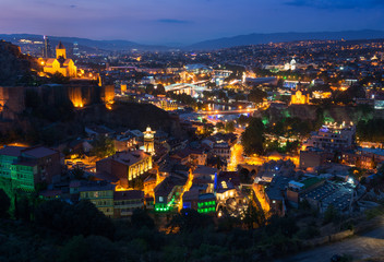 Tbiblisi at the night. Georgia © Sergey Ryzhkov