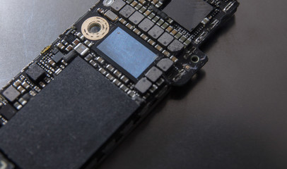 Fototapeta premium Cellphone parts