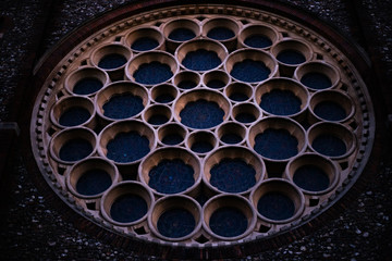 Stained glass window