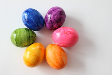 Fototapeta na wymiar Easter Eggs 