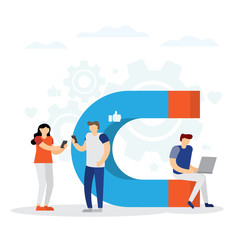 Big magnet attracts likes, good reviews, rating