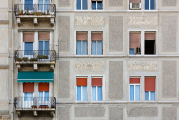 Facade of an Elegant Urban Building
