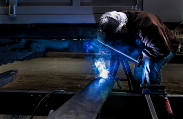 welder at work