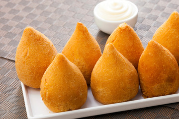 Coxinha of chicken, Brazilian snack