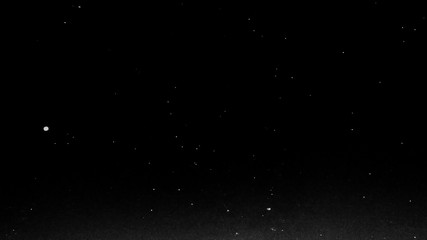 stars on black background