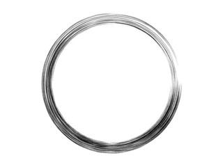 Grunge circle made for your project.Grunge marking circle.Grunge brush made oval frame.