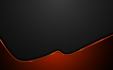 abstract red black steel pattern smooth line design background