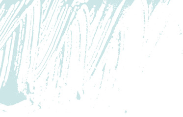 Grunge texture. Distress blue rough trace. 