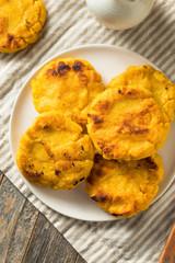 Homemade Corn Meal Arepas