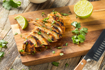 Homemade Grilled Chipotle Chicken Breast