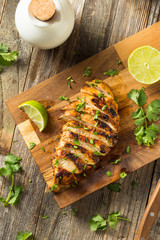 Homemade Grilled Chipotle Chicken Breast