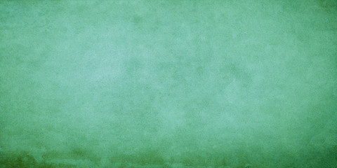Green wide grunge effect texture.
