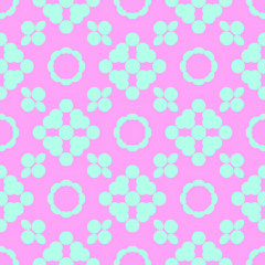 Beautiful spring pattern , geometric texture