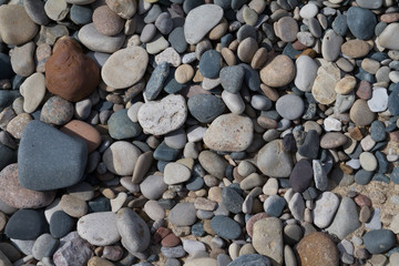 pebbles on the beach