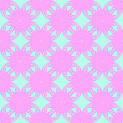 Pink and blue simple pattern
