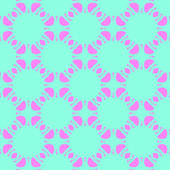 Pink and blue simple pattern