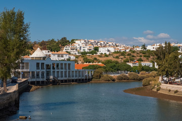 Sunny day, River Gilao. Tavira, Tavira Municipality, Faro District, Algarve Region, Portugal