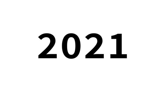手書きの西暦2020年台
